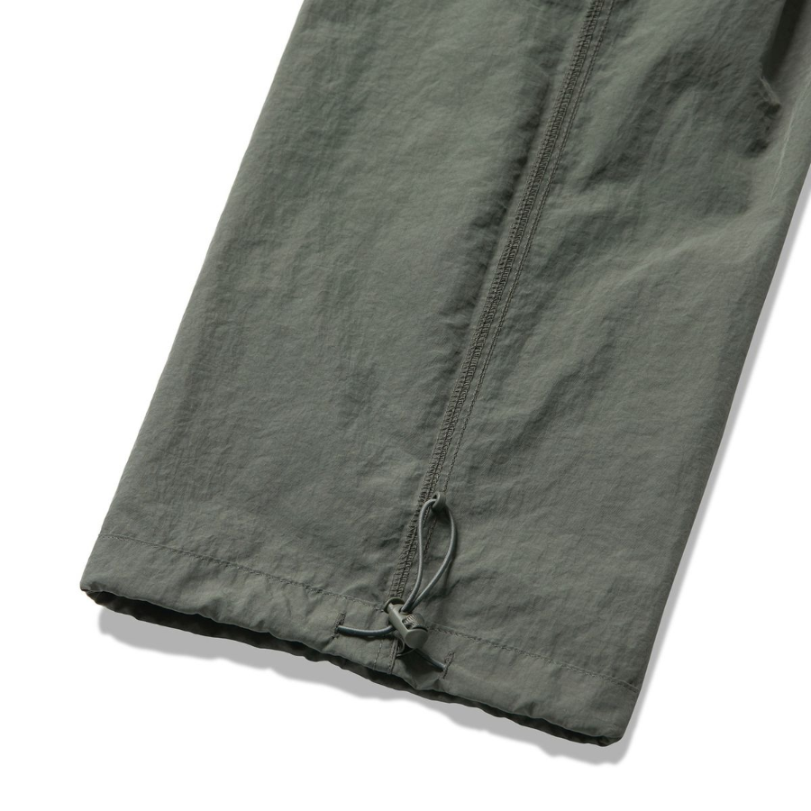 Nylon Wide String Pants [Light Khaki]