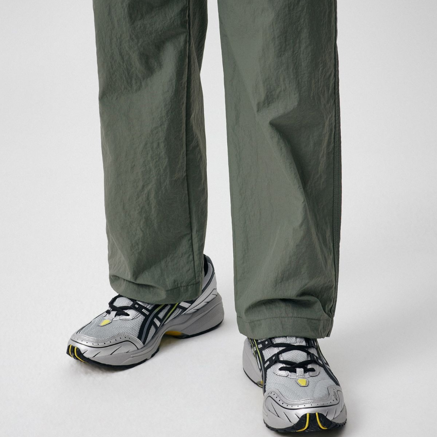 Nylon Wide String Pants [Light Khaki]