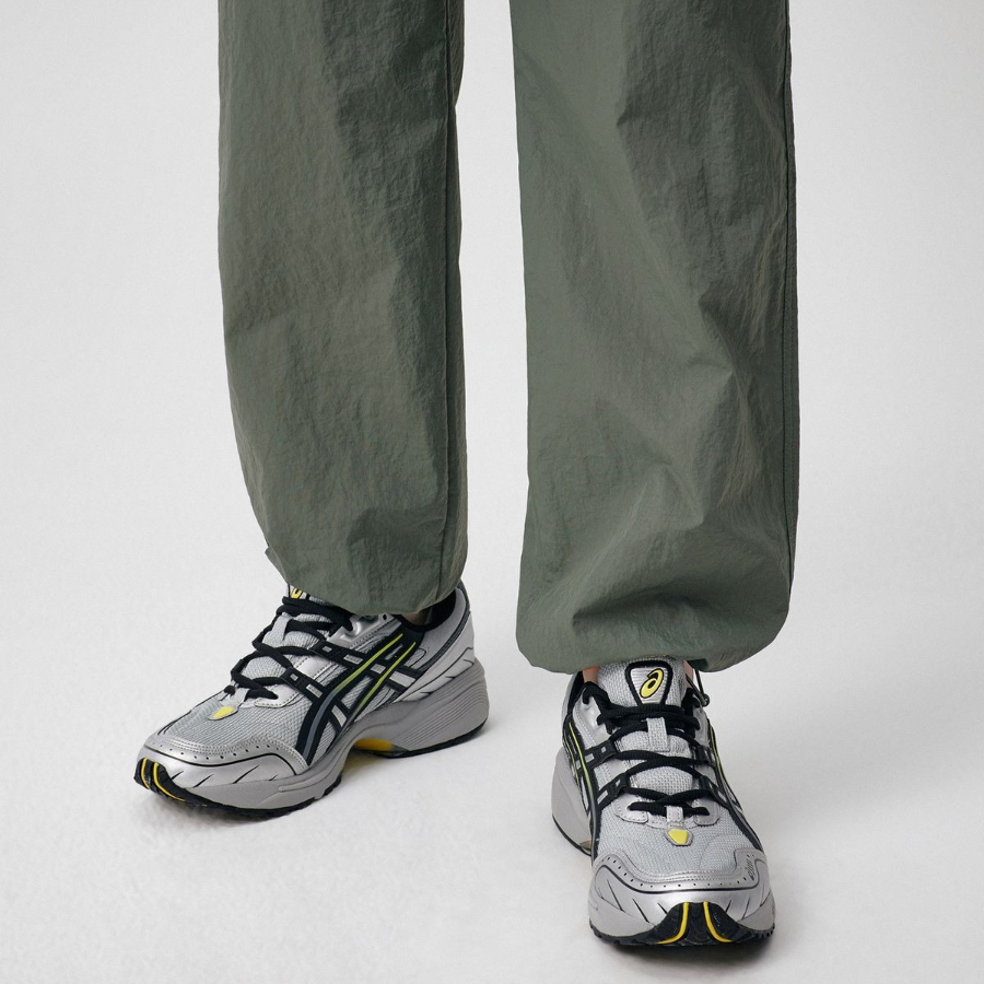 Nylon Wide String Pants [Light Khaki]