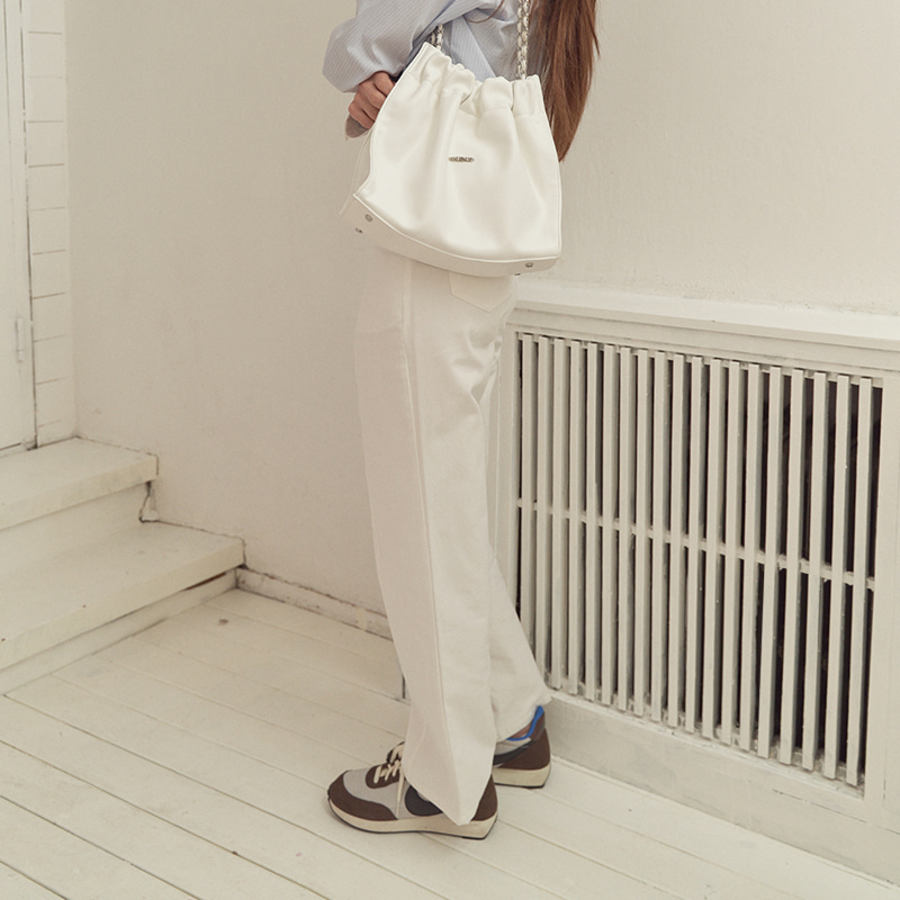 Прямые джинсы Slim Straight Denim Cotton Pants