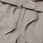 Cotton Linen One Tuck Wide Pants [Beige]