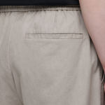 Cotton Linen One Tuck Wide Pants [Beige]