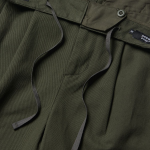 Cotton Wide Balloon Pants [Khaki]