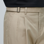 Cotton Gurkha Pants [Beige]