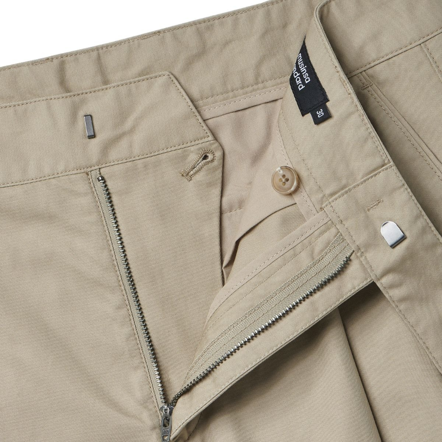 Cotton Gurkha Pants [Beige]