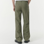 Back Satin Officer Pants [Olive]