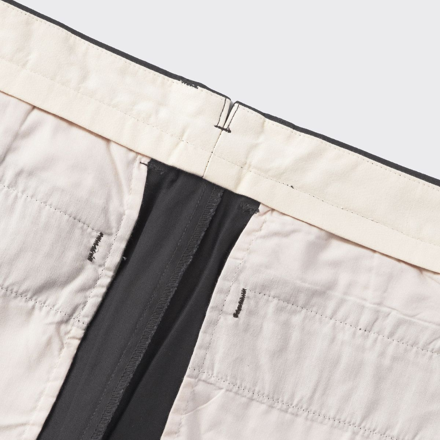 City Workers Tapered Cotton Pants [Dark Gray]