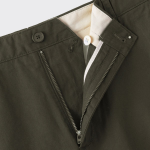 City Workers Tapered Cotton Pants [Khaki]