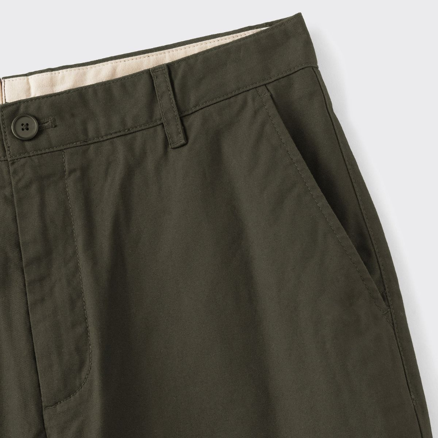 City Workers Tapered Cotton Pants [Khaki]