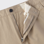 City Workers Tapered Cotton Pants [Beige]