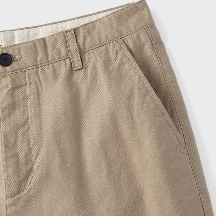 City Workers Tapered Cotton Pants [Beige]