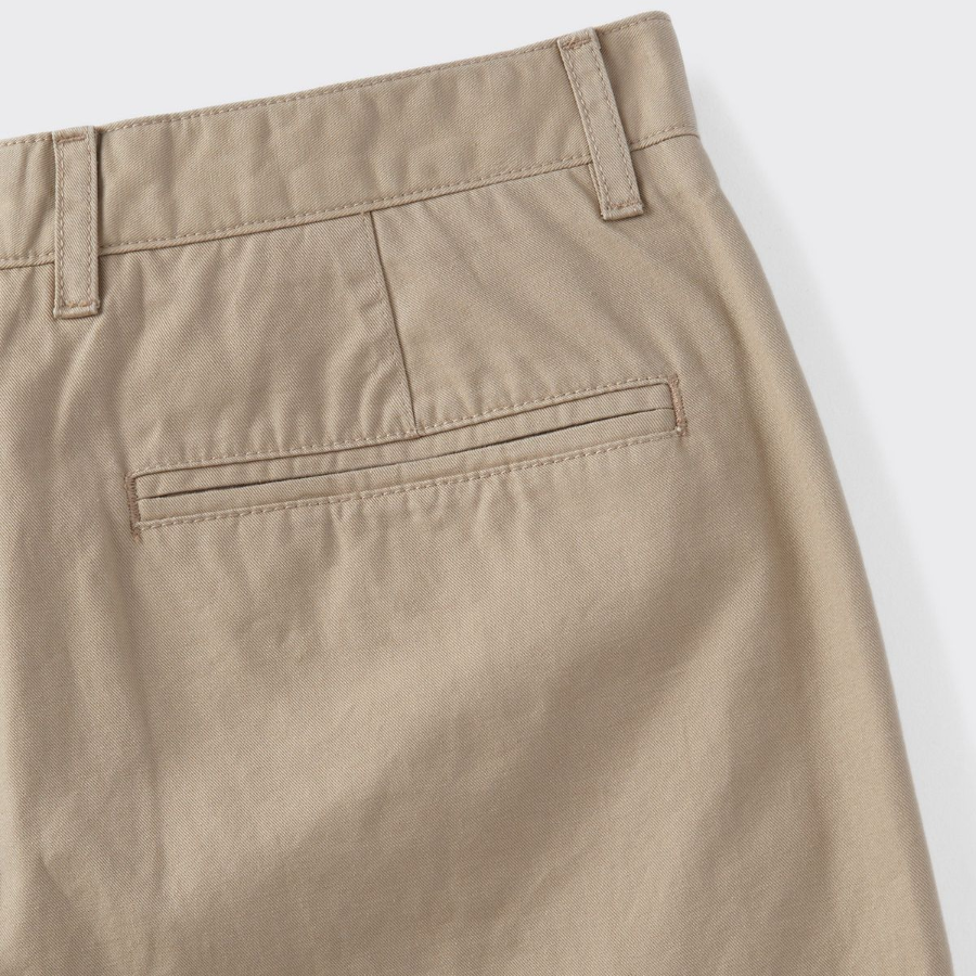 City Workers Tapered Cotton Pants [Beige]