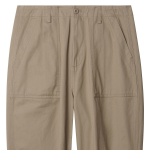 Cotton Wide Pertig Balloon Pants [Beige]