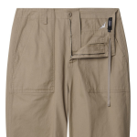 Cotton Wide Pertig Balloon Pants [Beige]