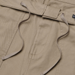 Cotton Wide Pertig Balloon Pants [Beige]