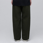 Cotton Wide Pertig Balloon Pants [Khaki]