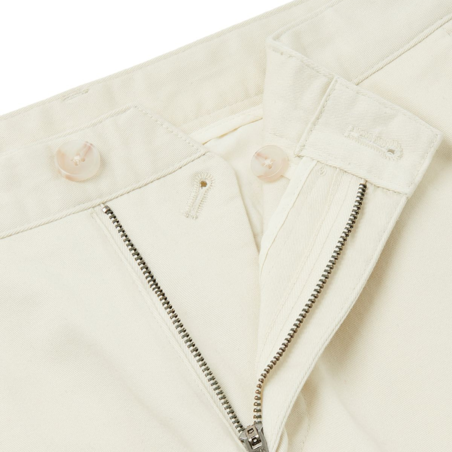 Tapered Chino Pants [Cream]