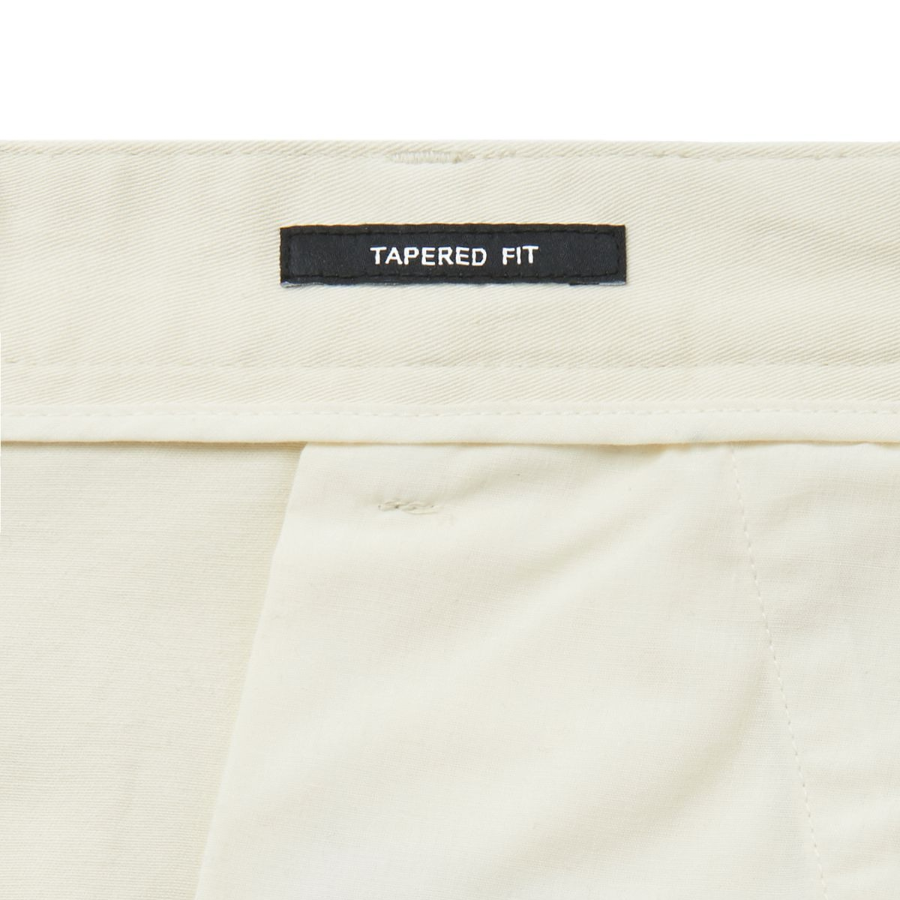 Tapered Chino Pants [Cream]