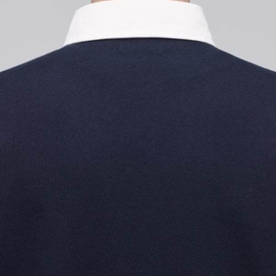 Musinsa Standard Oversized Rugby Sweatshirt – Navy