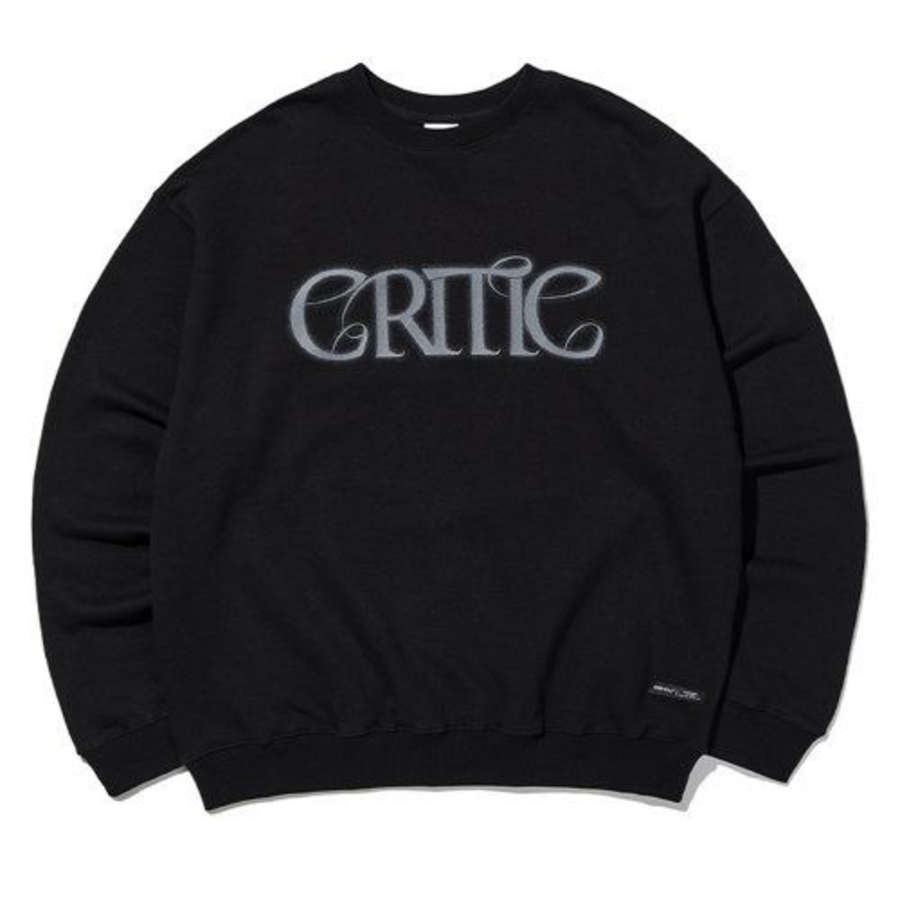 CRITIC Shine Logo Sweatshirt – Black