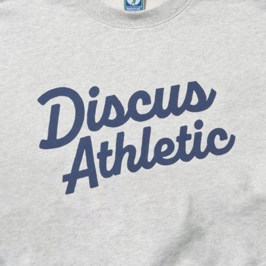 DISCUSS ATHLETIC Oversized Logo Sweatshirt – Grey