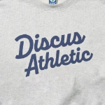 DISCUSS ATHLETIC Oversized Logo Sweatshirt – Grey