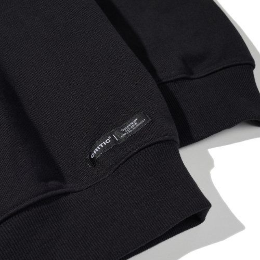 CRITIC OG Logo Sweatshirt – Black