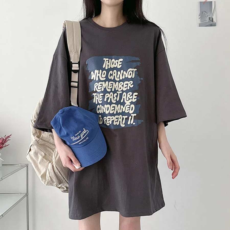 Remember Lettering Box T-Shirt