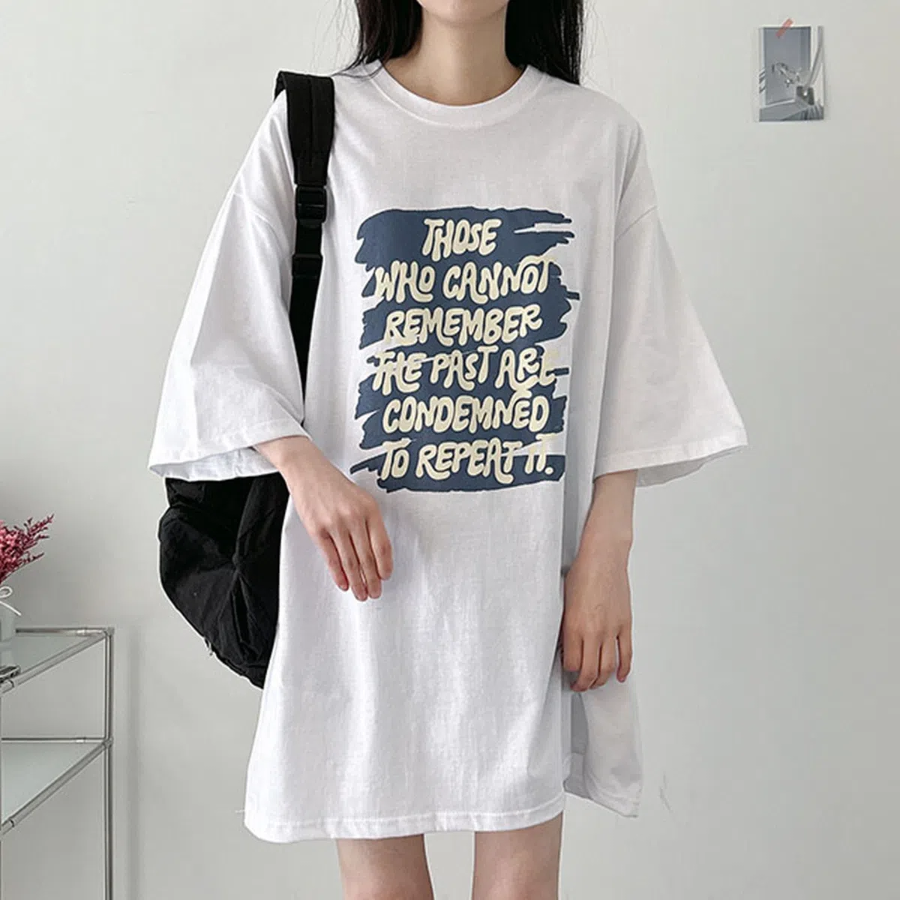 Remember Lettering Box T-Shirt