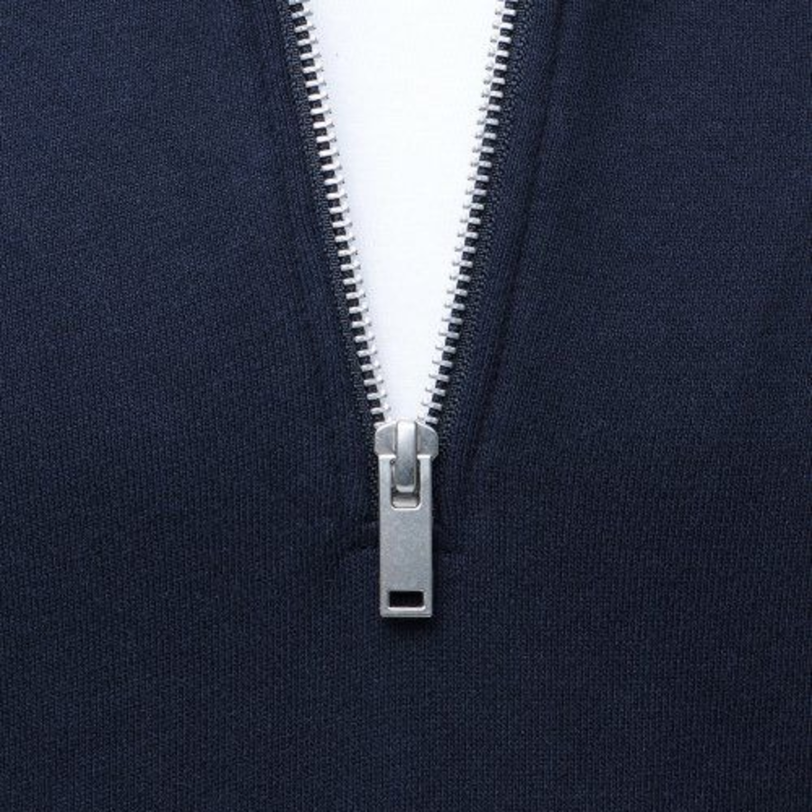 Musinsa Standard Oversized Half-Zip Sweatshirt – Navy