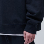 Musinsa Standard Oversized Half-Zip Sweatshirt – Navy
