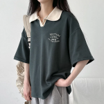 Collar Short Sleeve T-shirt