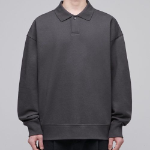 Musinsa Standard Oversized Collared Sweatshirt – Gunmetal
