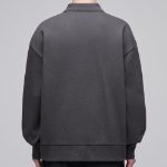 Musinsa Standard Oversized Collared Sweatshirt – Gunmetal