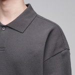 Musinsa Standard Oversized Collared Sweatshirt – Gunmetal