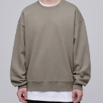 Musinsa Standard Flat Terry Oversized Sweatshirt – Beige