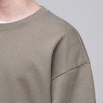 Musinsa Standard Flat Terry Oversized Sweatshirt – Beige