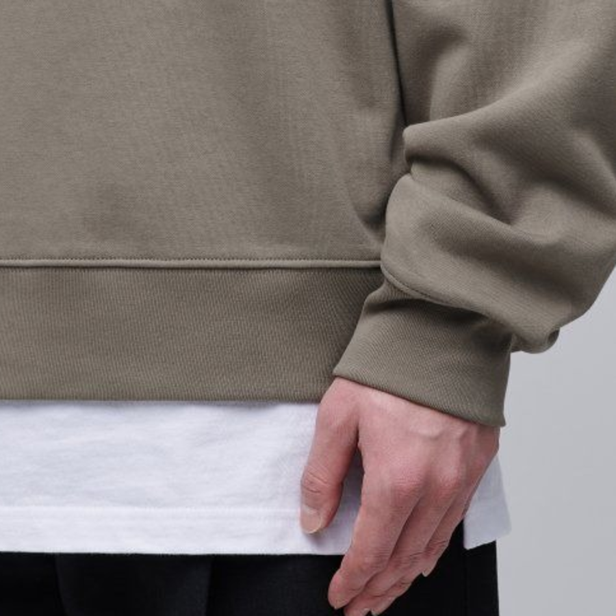 Musinsa Standard Flat Terry Oversized Sweatshirt – Beige