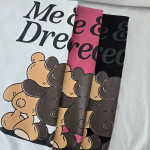 Three Bears Printing Overfit Short Sleeve T-shirt