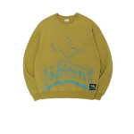 CRITIC Emergency Landed Alien Sweatshirt – Olive