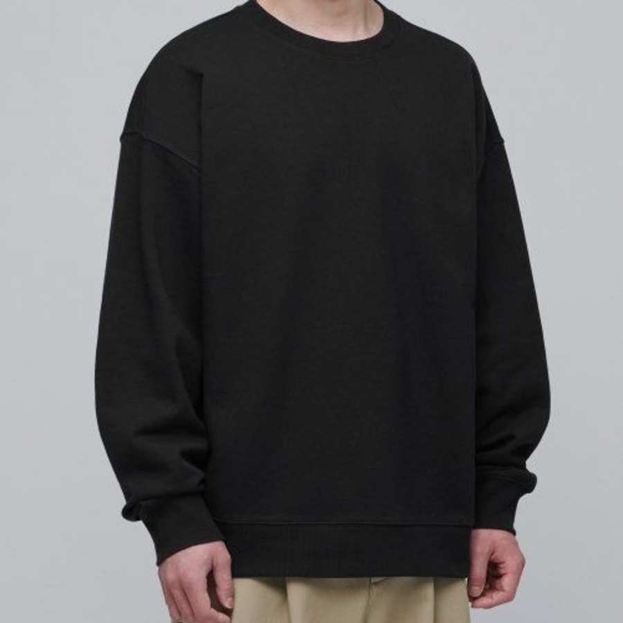 Musinsa Standard Oversized Sweatshirt – Black