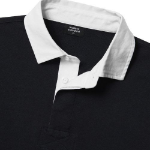 Musinsa Standard Oversized Rugby Sweatshirt – Black