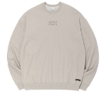 CRITIC Wormhole Logo Divided Sweatshirt – Oatmeal