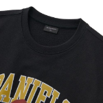 Melange Master Spaniel Overfit Sweatshirt – Black