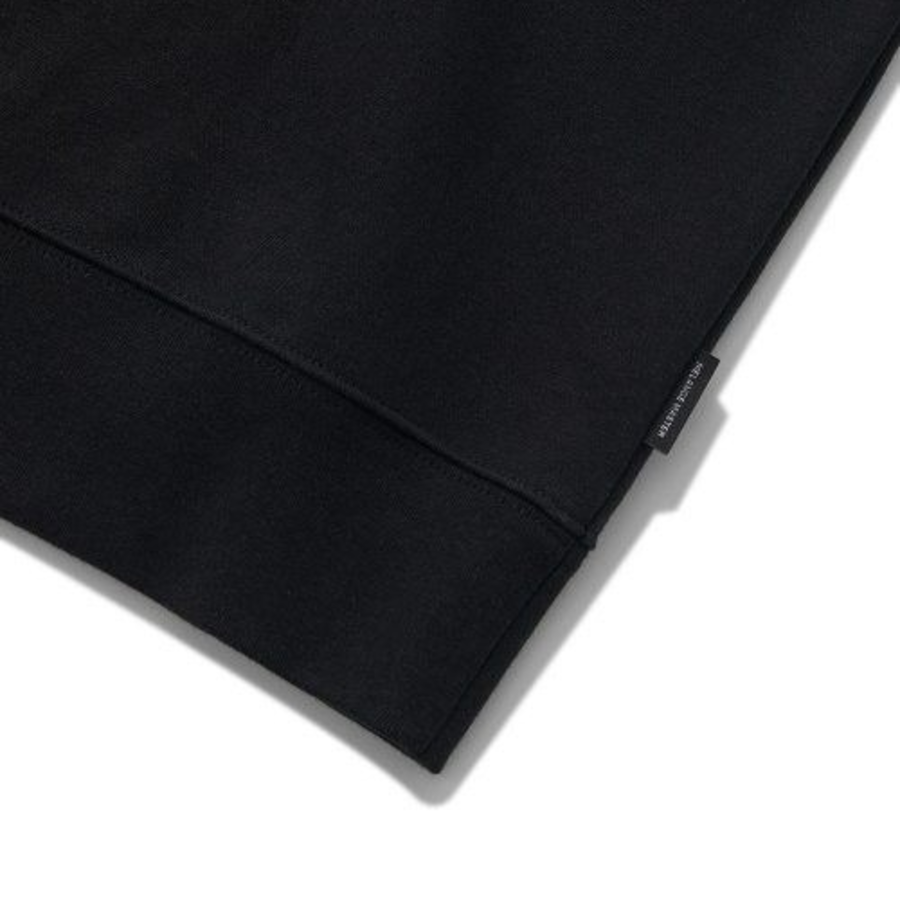 Melange Master Spaniel Overfit Sweatshirt – Black