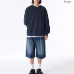 Musinsa Standard Cooltandard Regular Sweatshirt – Navy