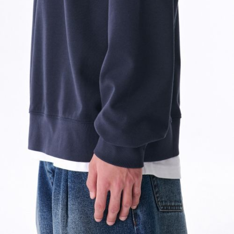 Musinsa Standard Cooltandard Regular Sweatshirt – Navy