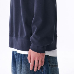 Musinsa Standard Cooltandard Regular Sweatshirt – Navy