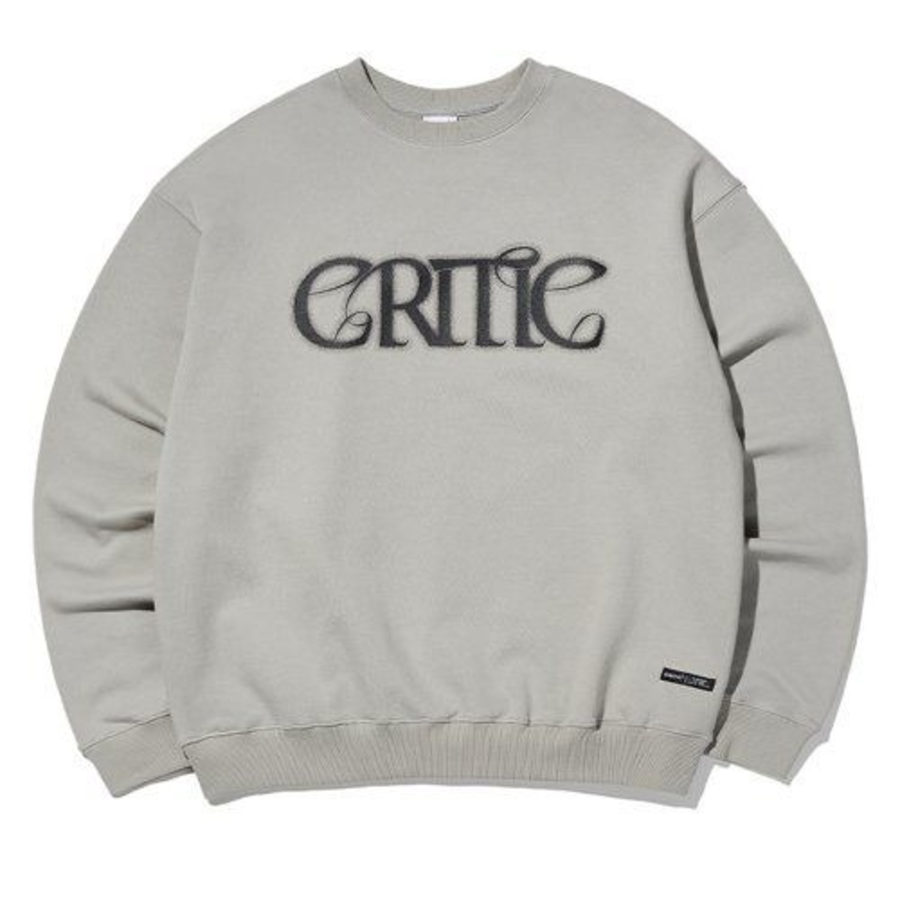 CRITIC Sweatshirt Grey