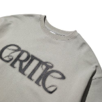 CRITIC Sweatshirt Grey